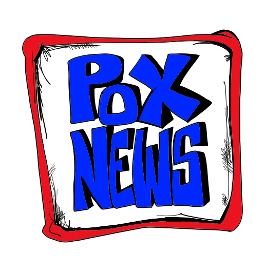 Brett Clements' authored POX News logo.